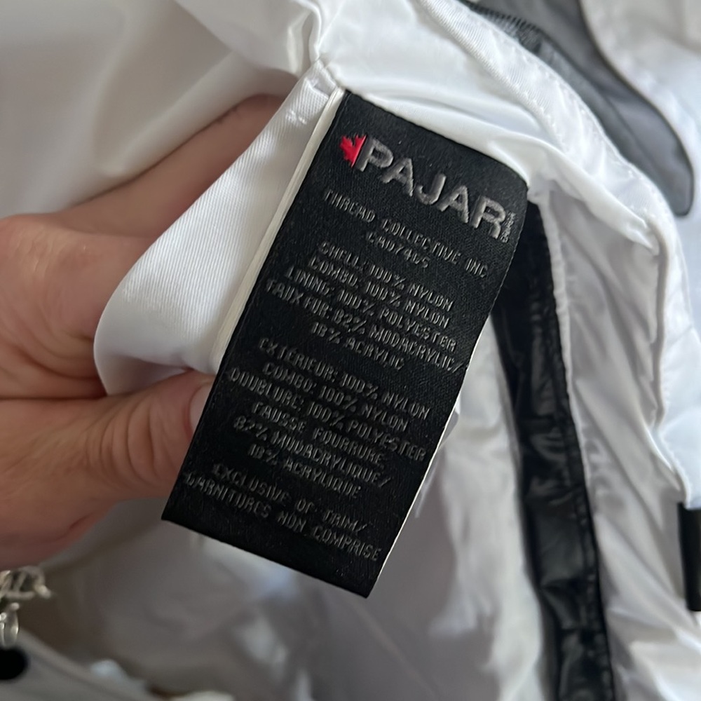 NWT Pajar Skylark white winter jacket size Medium - Picture 14 of 16